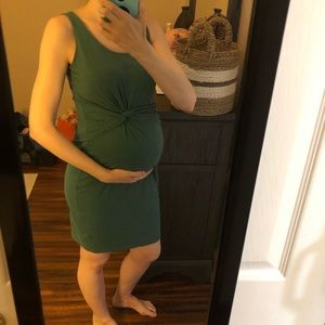 ❌SOLD NOT FOR SALE❌ NEW Old Navy Maternity Dress XS 0 2 green